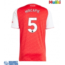 Arsenal Piero Hincapie #5 Domaci Dres 2025-26 Kratak Rukav